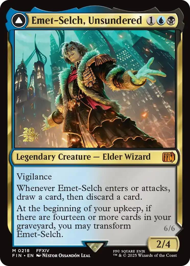 Image for Emet-Selch, Unsundered (218) [Prerelease Cards] - Magic: The Gathering
