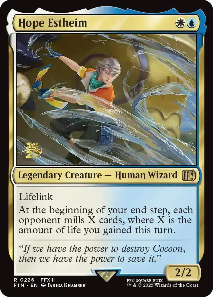 Image for Hope Estheim (226) [Prerelease Cards] - Magic: The Gathering