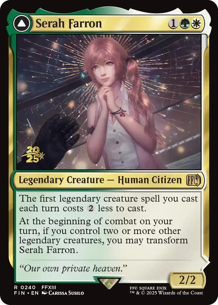 Image for Serah Farron (240) [Prerelease Cards] - Magic: The Gathering