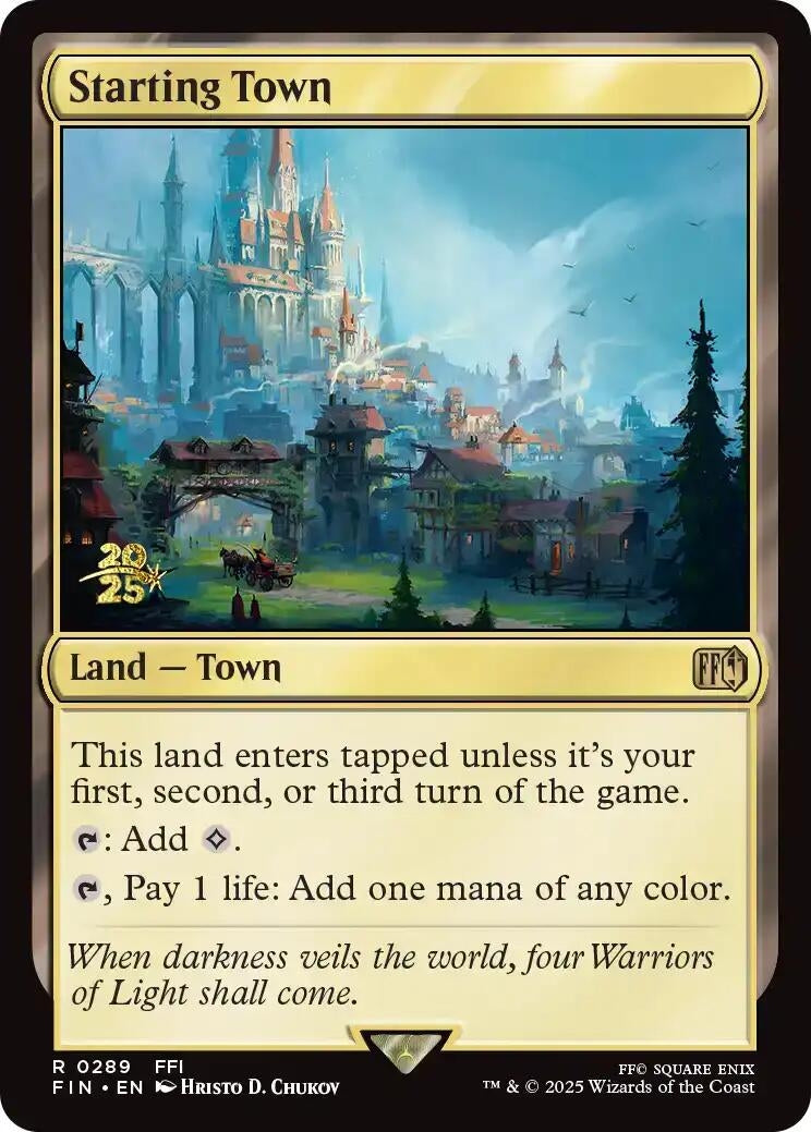Image for Starting Town (289) [Prerelease Cards] - Magic: The Gathering