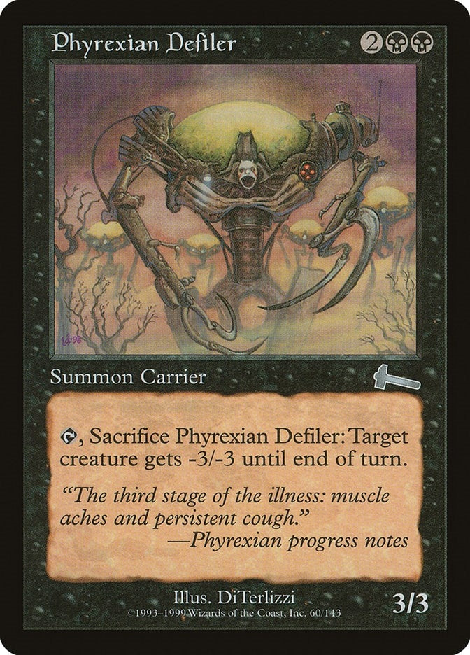 Image for Phyrexian Defiler (60) [Urza's Legacy] - Magic: The Gathering