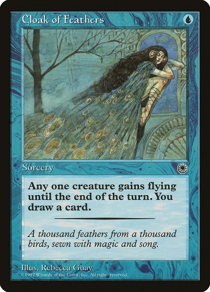 Image for Cloak of Feathers [Portal] - Magic: The Gathering