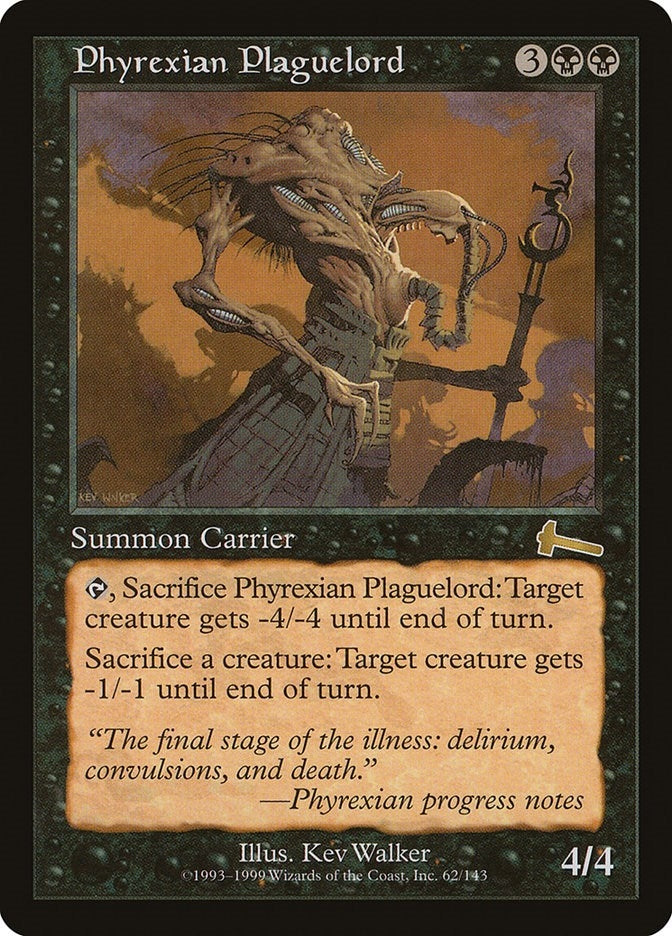 Image for Phyrexian Plaguelord (62) [Urza's Legacy] - Magic: The Gathering