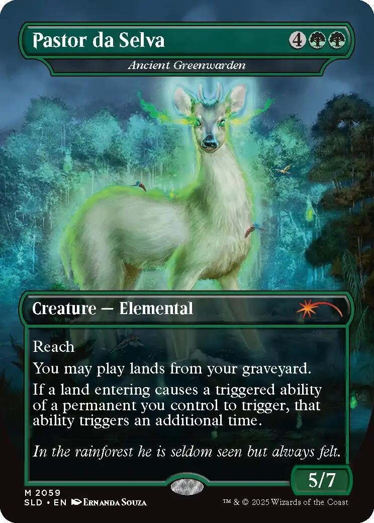 Image for Pastor da Selva - Ancient Greenwarden (2059) [Secret Lair Drop Series] - Magic: The Gathering