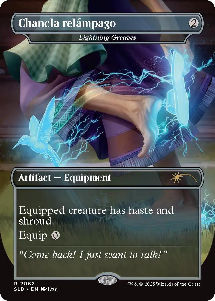 Image for Chancla relámpago - Lightning Greaves (2062) [Secret Lair Drop Series] - Magic: The Gathering