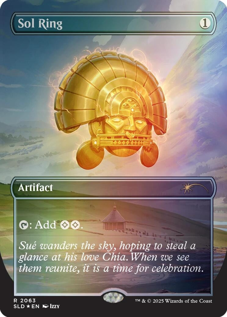 Image for Sol Ring (2063) (Rainbow Foil) (2063) [Secret Lair Drop Series] - Magic: The Gathering