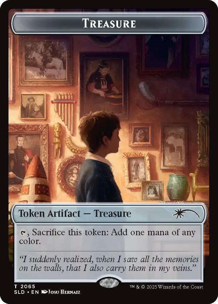 Image for Treasure Token (2065) (2065) [Secret Lair Drop Series] - Magic: The Gathering