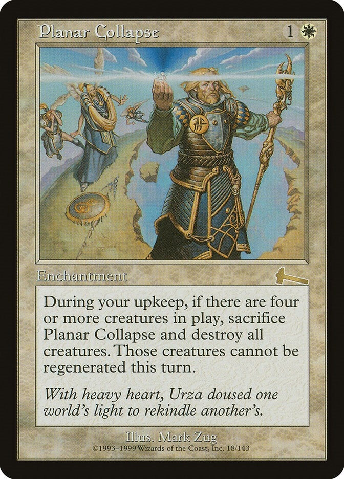 Image for Planar Collapse (18) [Urza's Legacy] - Magic: The Gathering