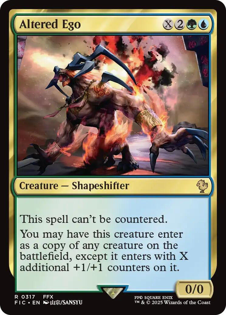 Image for Altered Ego (Surge Foil) (317) [FINAL FANTASY] - Magic: The Gathering