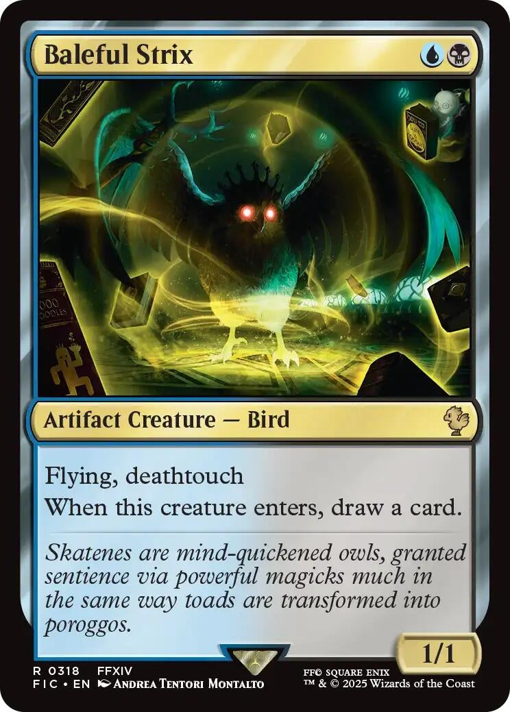 Image for Baleful Strix (Surge Foil) (318) [FINAL FANTASY] - Magic: The Gathering