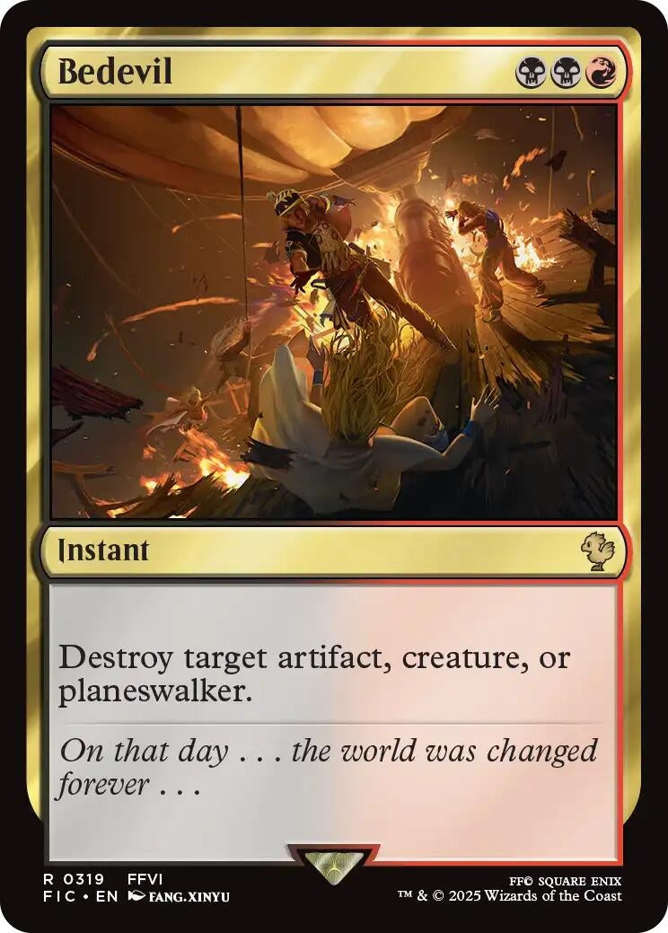 Image for Bedevil (Surge Foil) (319) [FINAL FANTASY] - Magic: The Gathering