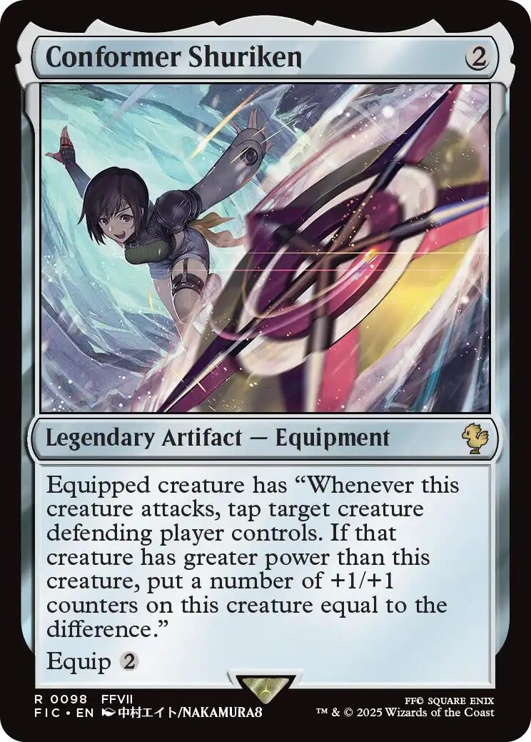 Image for Conformer Shuriken (Surge Foil) (98) [FINAL FANTASY] - Magic: The Gathering