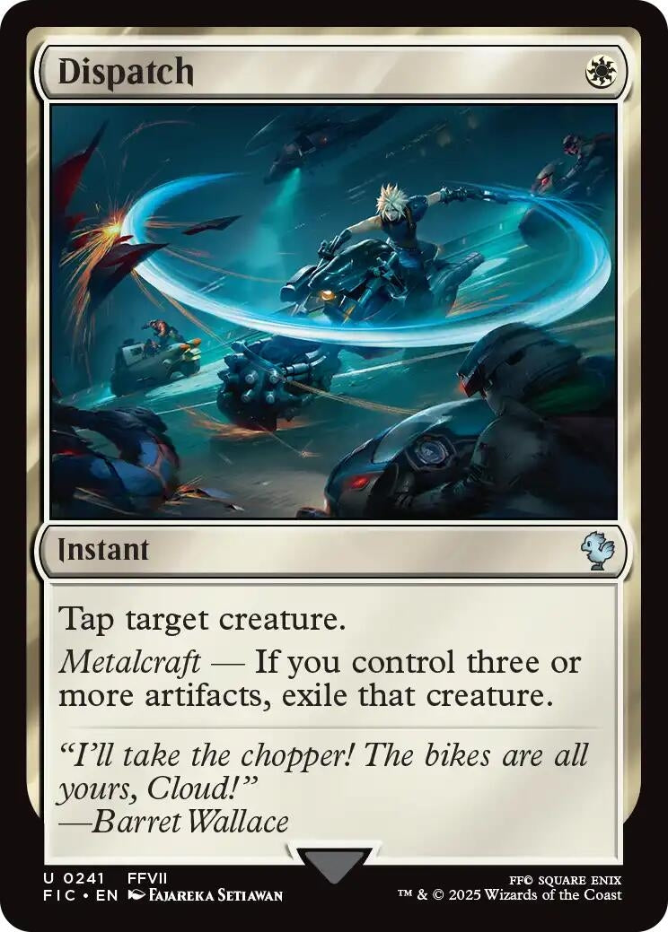 Image for Dispatch (Surge Foil) (241) [FINAL FANTASY] - Magic: The Gathering