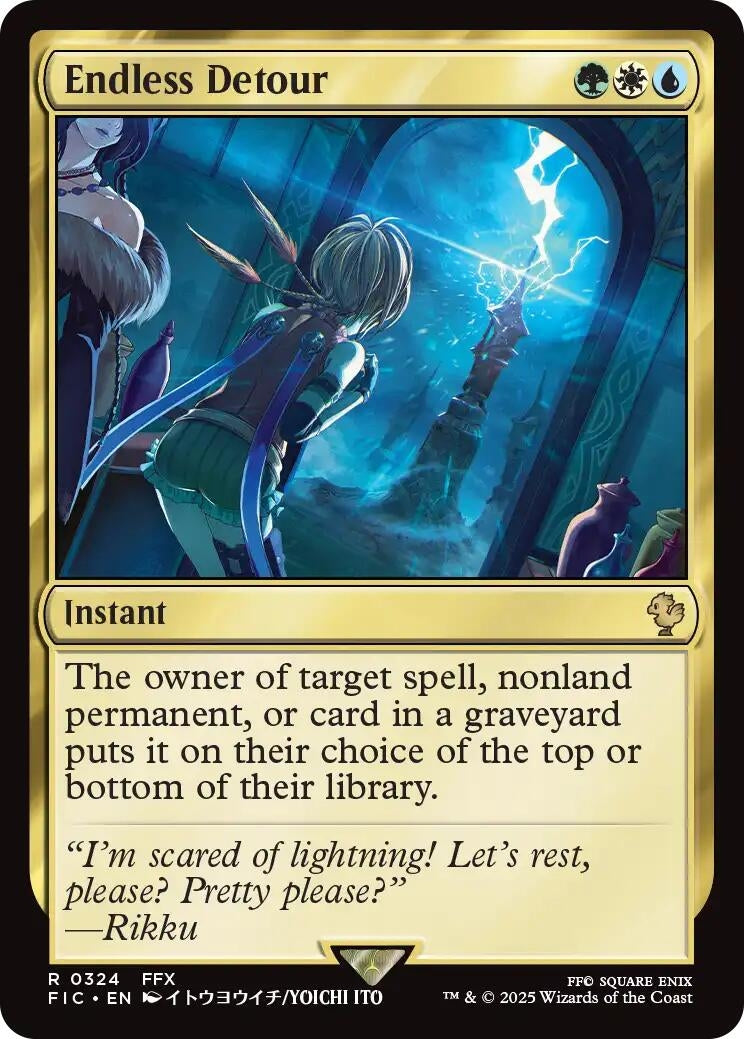 Image for Endless Detour (Surge Foil) (324) [FINAL FANTASY] - Magic: The Gathering