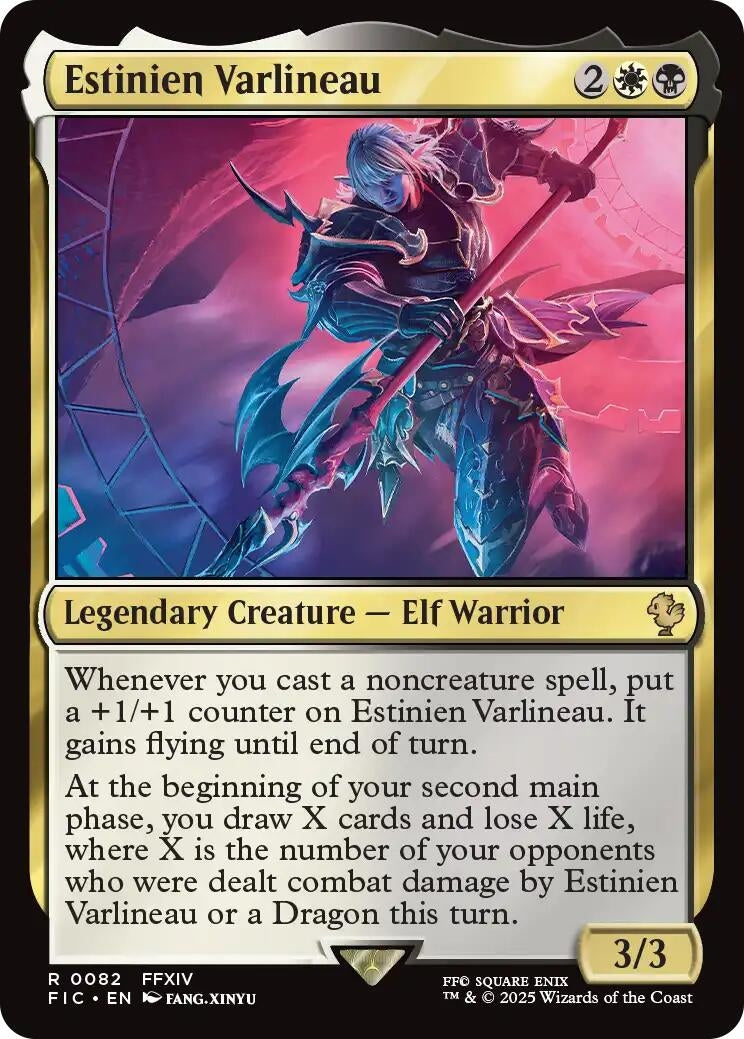 Image for Estinien Varlineau (Surge Foil) (82) [FINAL FANTASY] - Magic: The Gathering