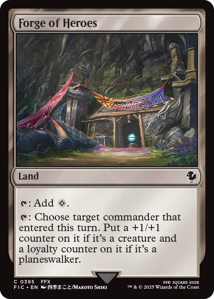 Image for Forge of Heroes (Surge Foil) (395) [FINAL FANTASY] - Magic: The Gathering