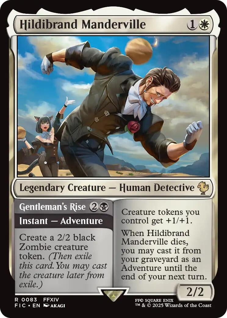 Image for Hildibrand Manderville (Surge Foil) (83) [FINAL FANTASY] - Magic: The Gathering