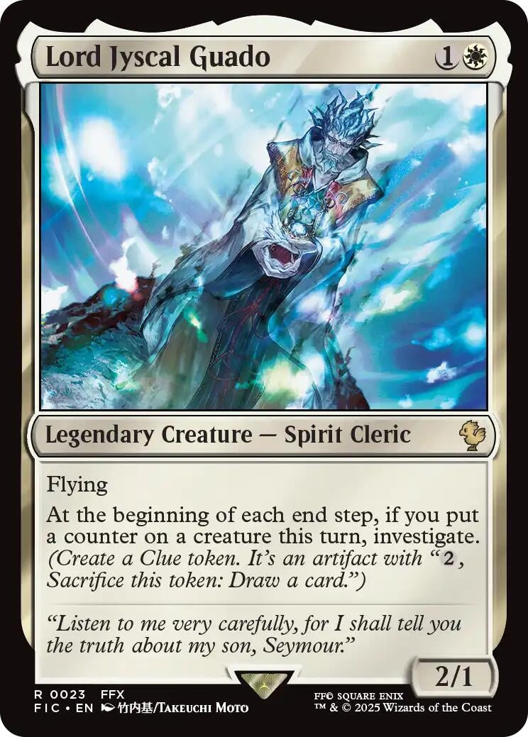 Image for Lord Jyscal Guado (Surge Foil) (23) [FINAL FANTASY] - Magic: The Gathering