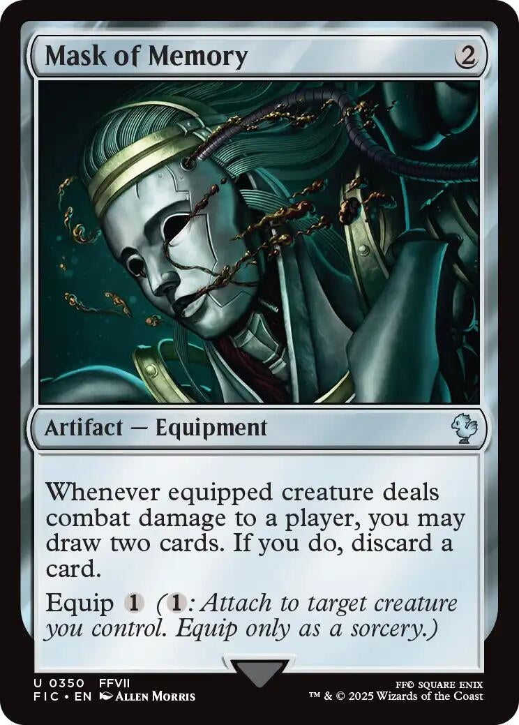 Image for Mask of Memory (Surge Foil) (350) [FINAL FANTASY] - Magic: The Gathering