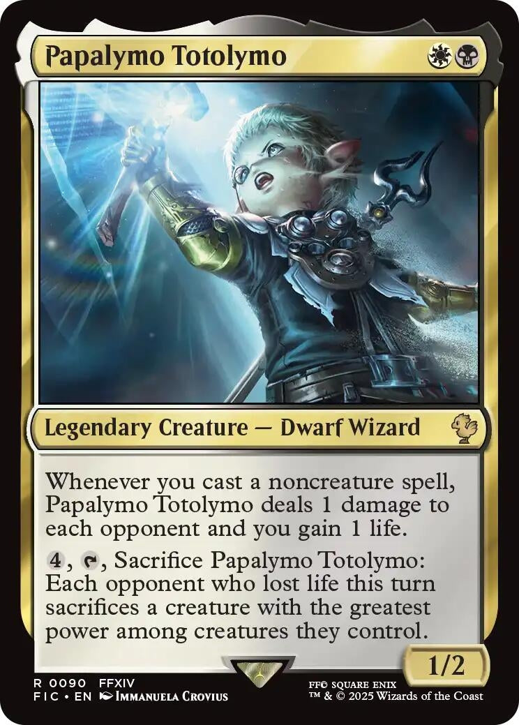 Image for Papalymo Totolymo (Surge Foil) (90) [FINAL FANTASY] - Magic: The Gathering