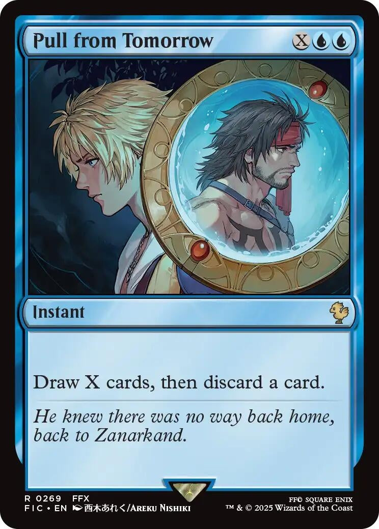 Image for Pull from Tomorrow (Surge Foil) (269) [FINAL FANTASY] - Magic: The Gathering