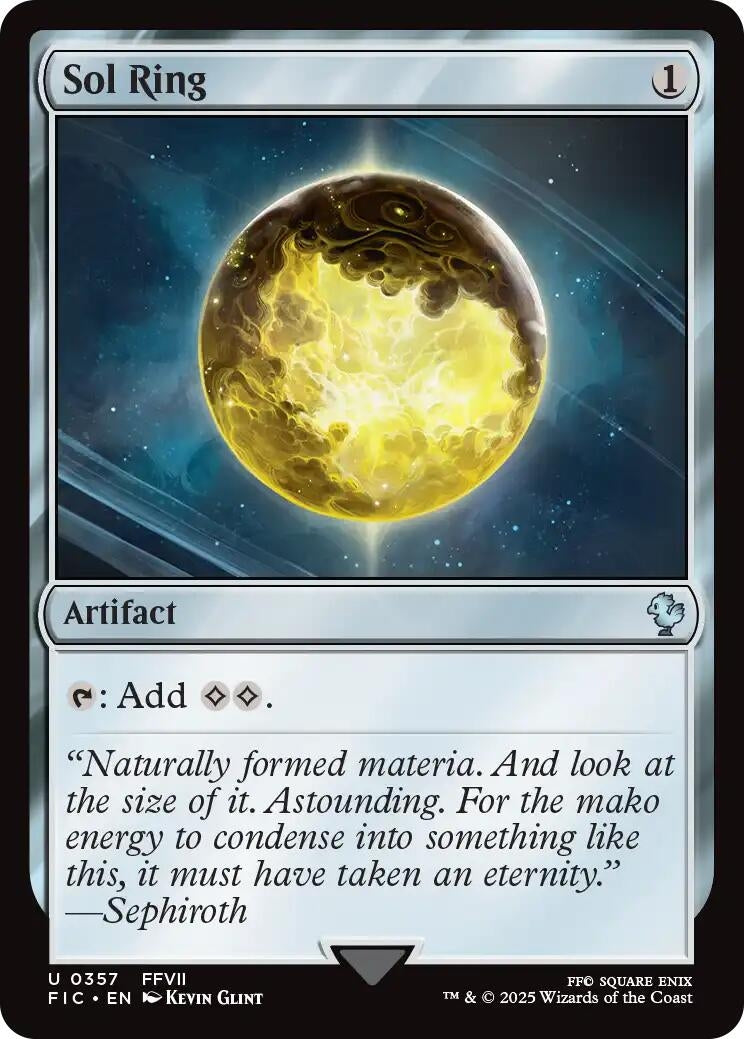 Image for Sol Ring (0357) (Surge Foil) (357) [FINAL FANTASY] - Magic: The Gathering