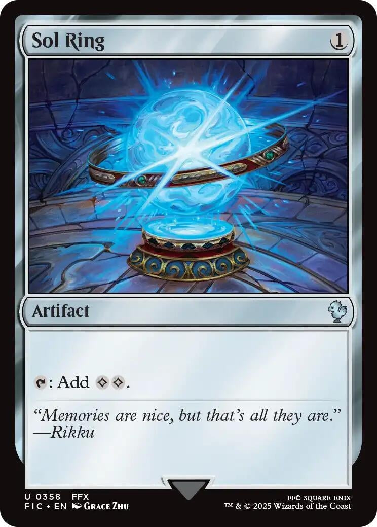 Image for Sol Ring (0358) (Surge Foil) (358) [FINAL FANTASY] - Magic: The Gathering