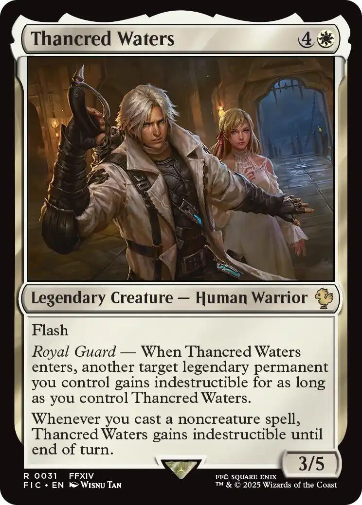 Image for Thancred Waters (Surge Foil) (31) [FINAL FANTASY] - Magic: The Gathering