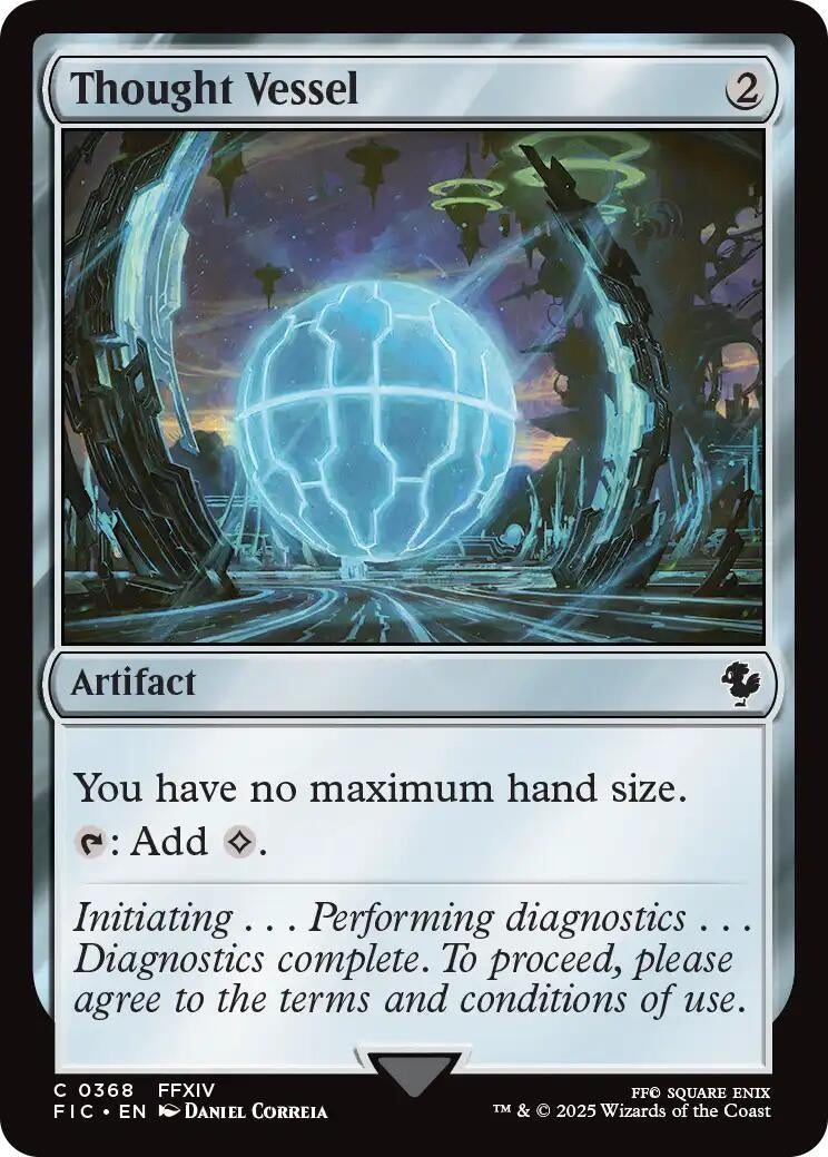 Image for Thought Vessel (Surge Foil) (368) [FINAL FANTASY] - Magic: The Gathering