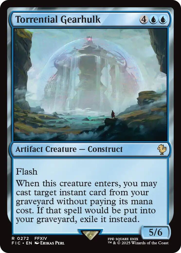 Torrential Gearhulk (Surge Foil) (272) [Commander: FINAL FANTASY]