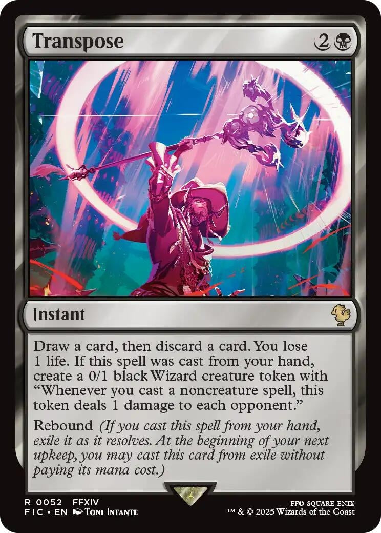 Image for Transpose (Surge Foil) (52) [FINAL FANTASY] - Magic: The Gathering