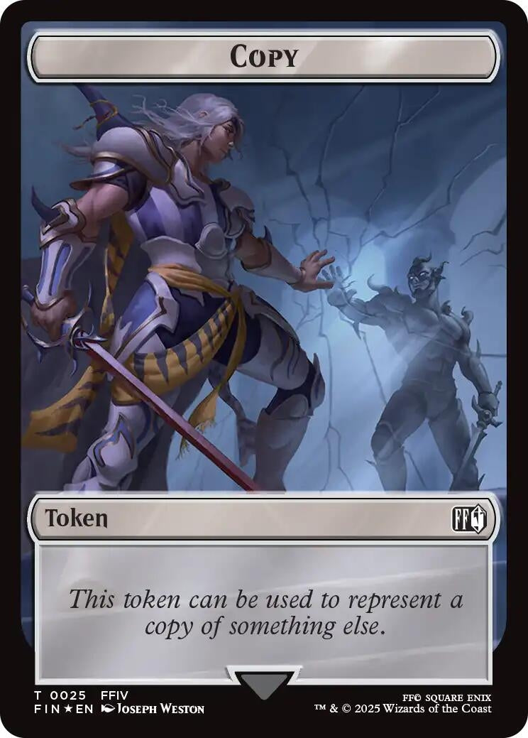 Image for Copy (0025) // Moogle (0034) Double-Sided Token (Surge Foil) (25 // 34) [FINAL FANTASY] - Magic: The Gathering