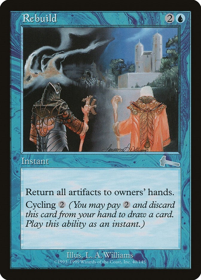 Image for Rebuild (40) [Urza's Legacy] - Magic: The Gathering