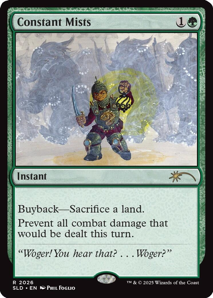Image for Constant Mists (2026) (2026) [Secret Lair Drop Series] - Magic: The Gathering