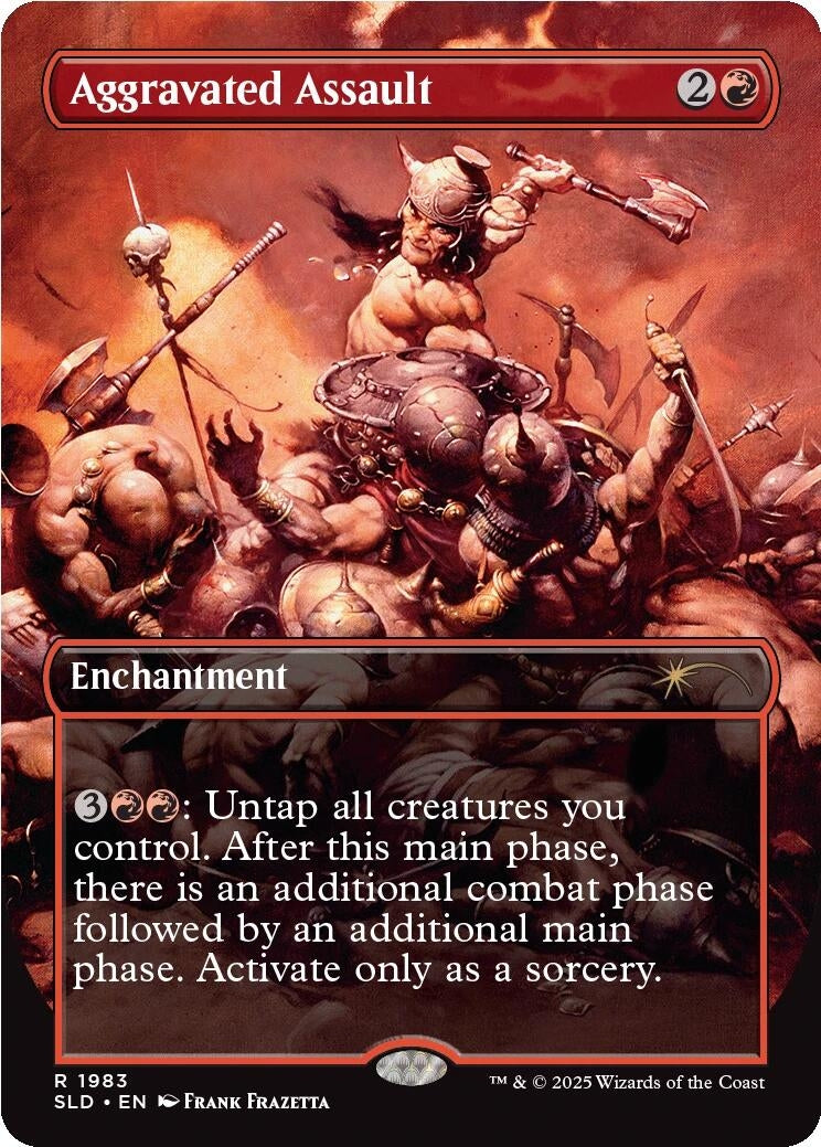 Image for Aggravated Assault (1983) (1983) [Secret Lair Drop Series] - Magic: The Gathering
