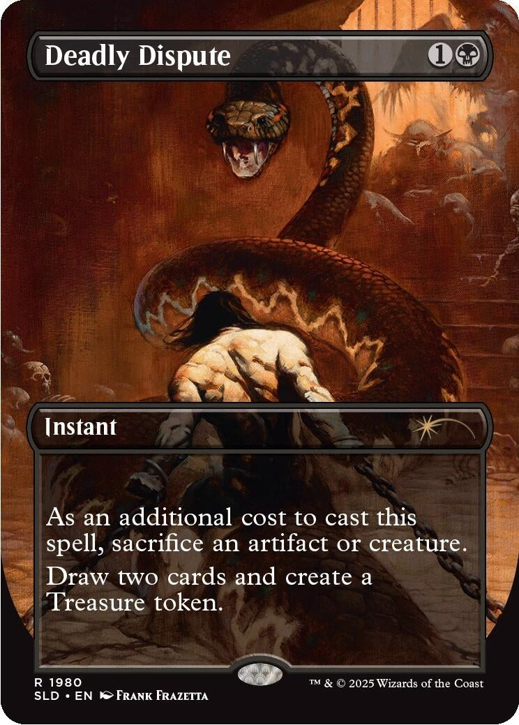 Image for Deadly Dispute (1980) (1980) [Secret Lair Drop Series] - Magic: The Gathering