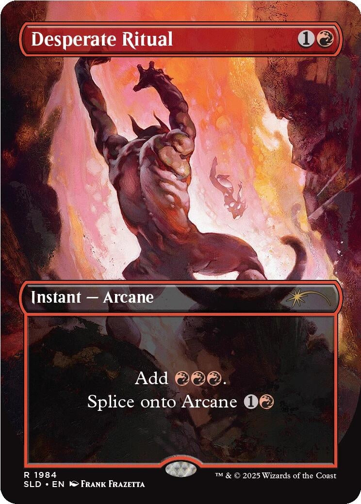 Image for Desperate Ritual (1984) (1984) [Secret Lair Drop Series] - Magic: The Gathering