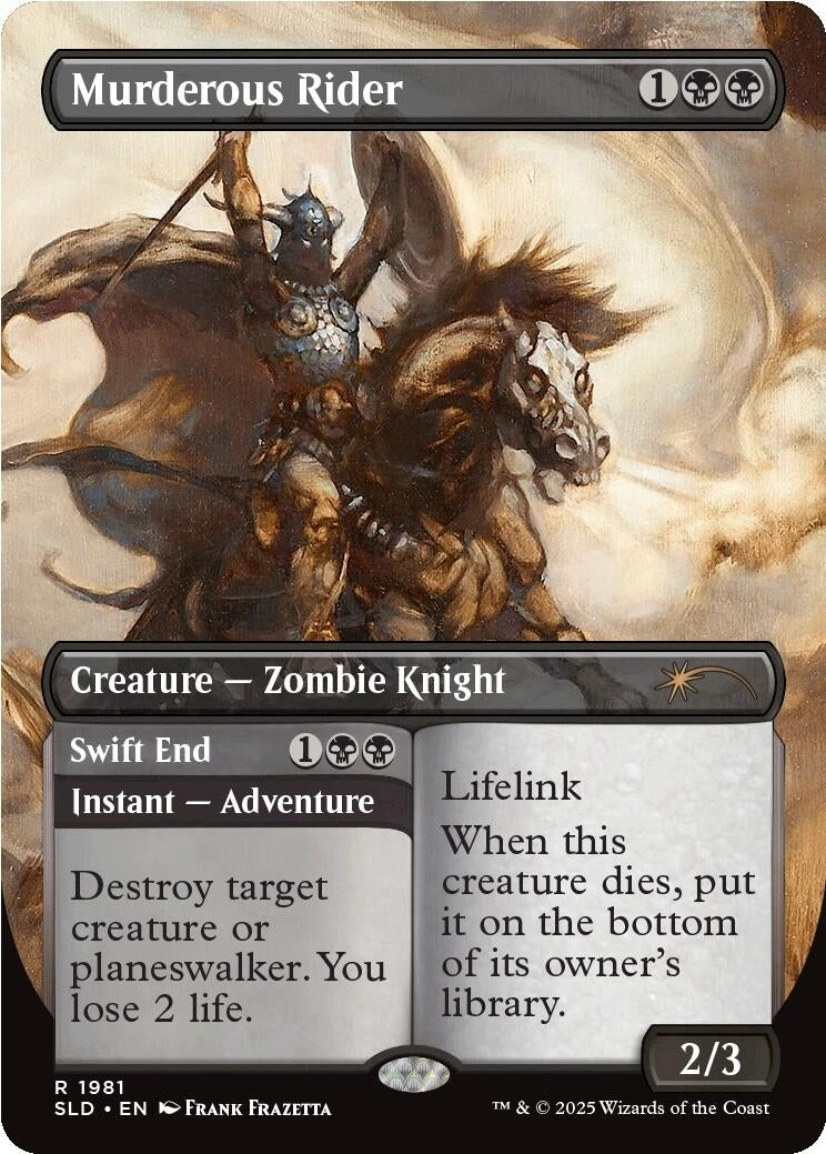 Image for Murderous Rider (1981) (1981) [Secret Lair Drop Series] - Magic: The Gathering