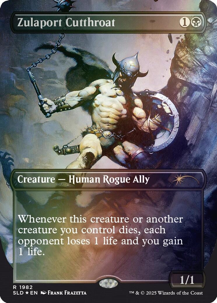 Image for Zulaport Cutthroat (1982) (Rainbow Foil) (1982) [Secret Lair Drop Series] - Magic: The Gathering
