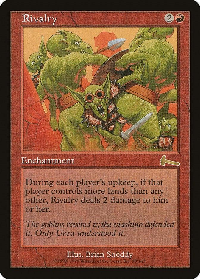 Image for Rivalry (90) [Urza's Legacy] - Magic: The Gathering