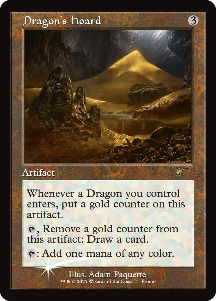 Image for Dragon's Hoard (Retro Frame) [WPN & Gateway Promos] - Magic: The Gathering