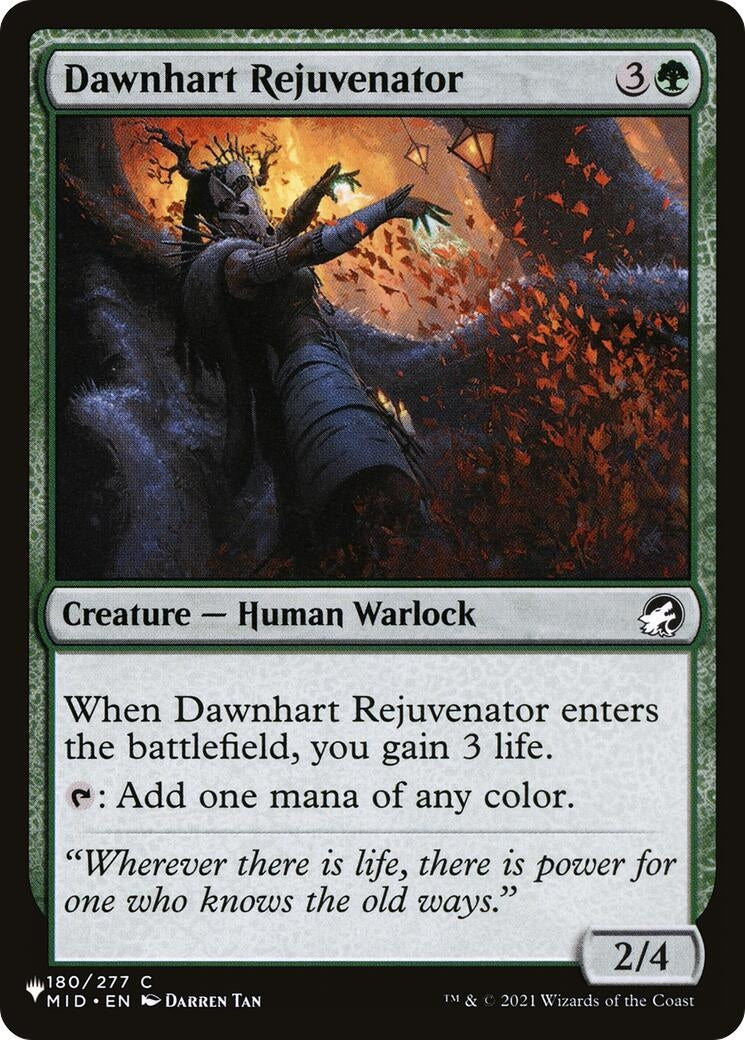 Image for Dawnhart Rejuvenator (180/277) [The List Reprints] - Magic: The Gathering