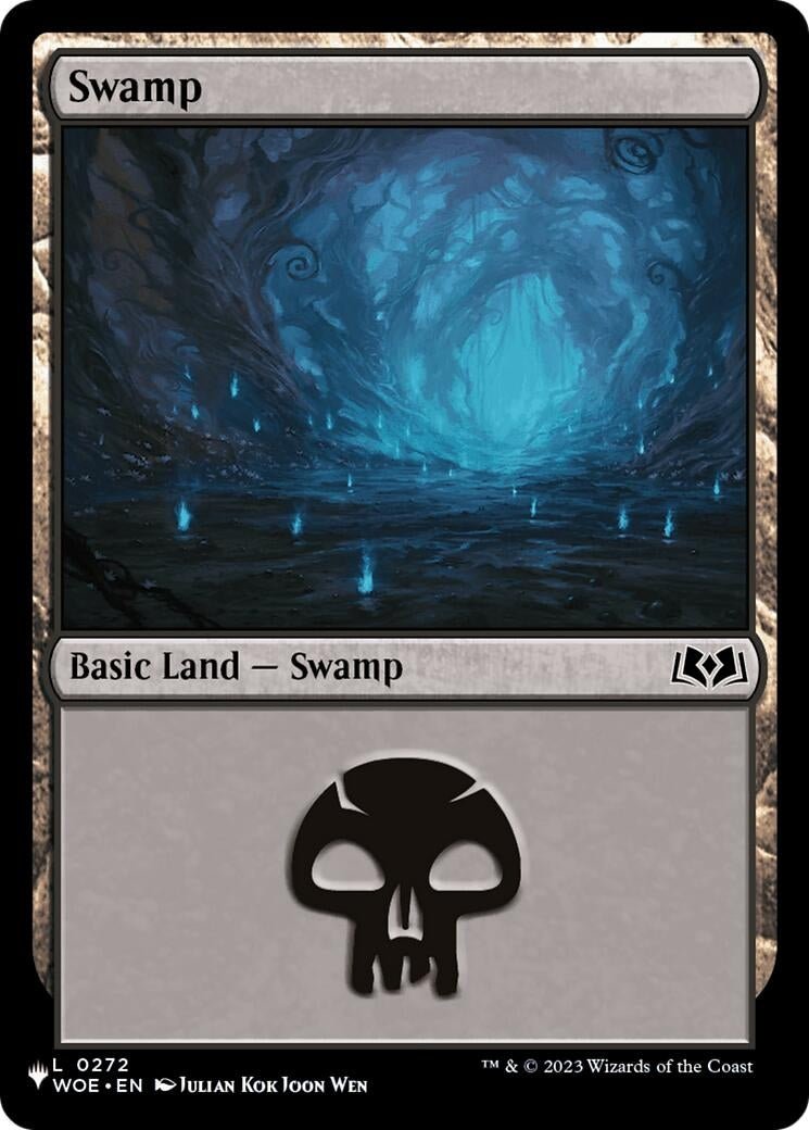 Image for Swamp (0272) (WOE) (272) [The List Reprints] - Magic: The Gathering