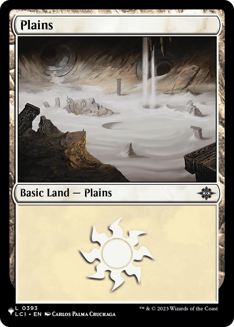 Image for Plains (LCI) (393) [The List Reprints] - Magic: The Gathering