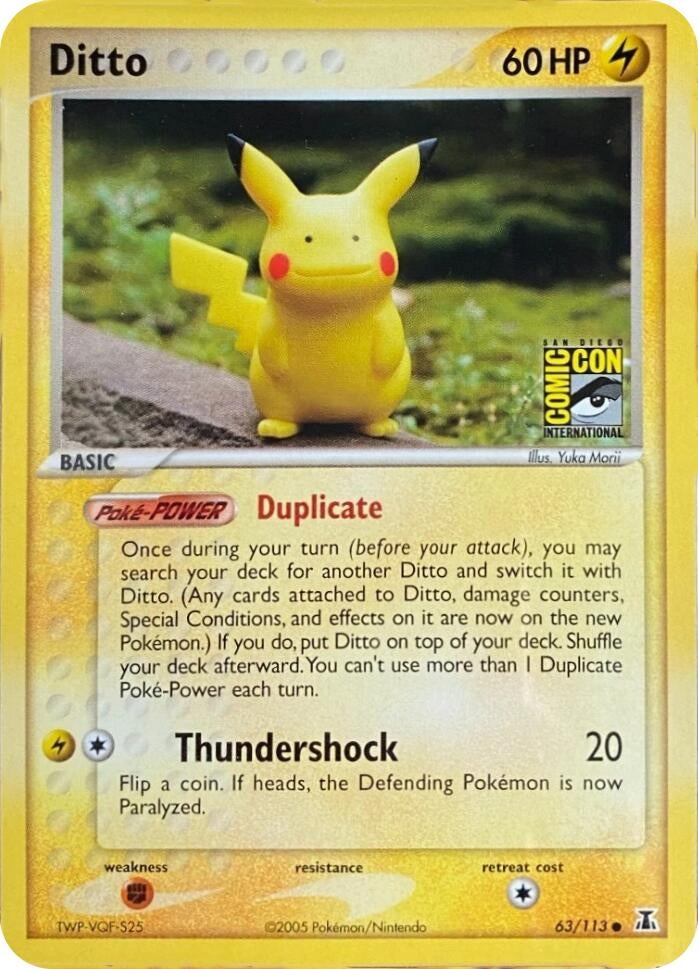 Image for Ditto - 39/113 (SDCC Stamp) (39/113) [Miscellaneous Cards & Products] - Pokemon