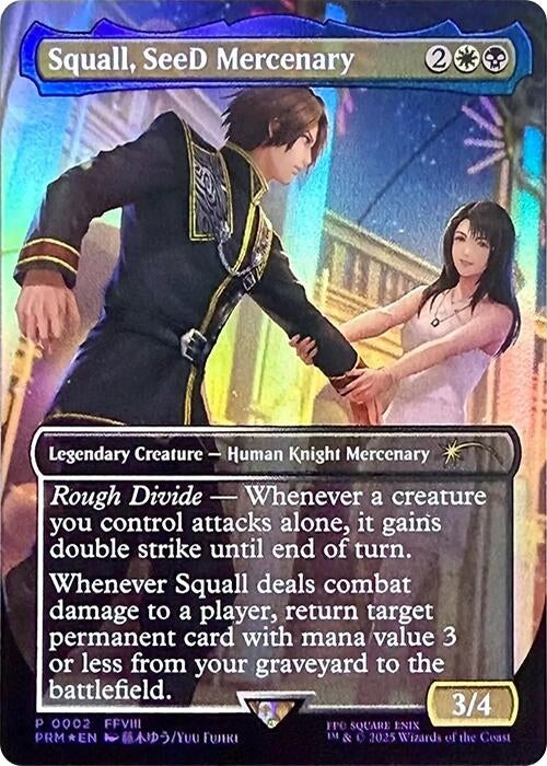 Image for Squall, SeeD Mercenary (2) [Standard Showdown Promos] - Magic: The Gathering