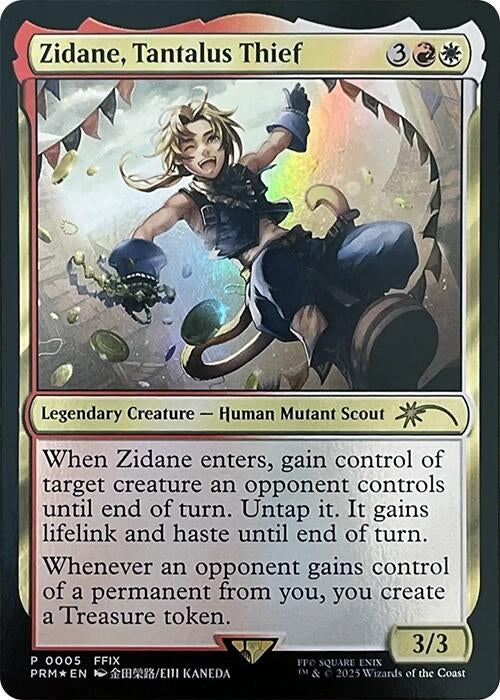 Image for Zidane, Tantalus Thief (5) [WPN & Gateway Promos] - Magic: The Gathering