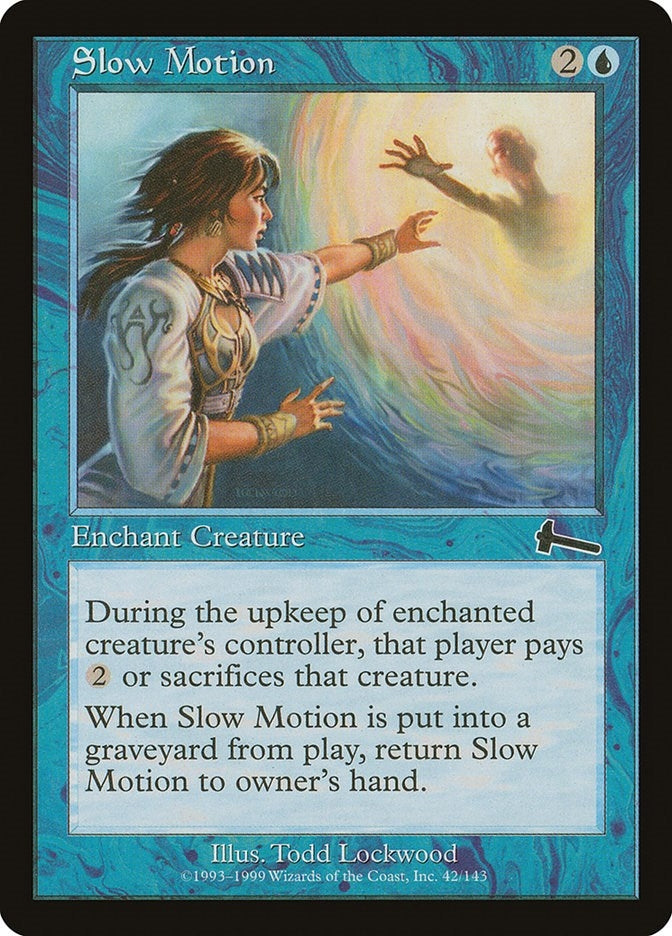 Image for Slow Motion (42) [Urza's Legacy] - Magic: The Gathering