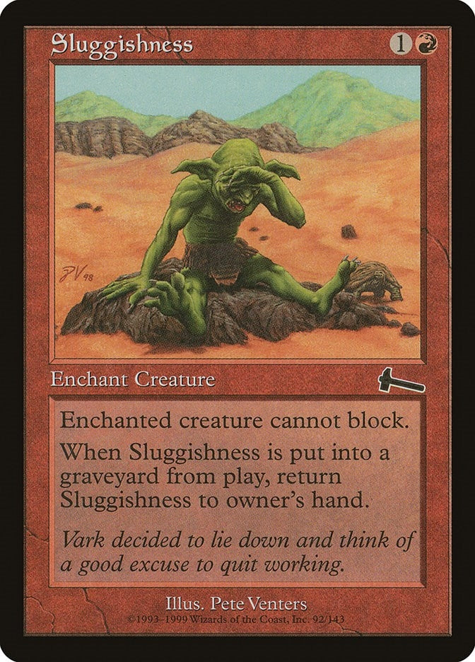 Image for Sluggishness (92) [Urza's Legacy] - Magic: The Gathering