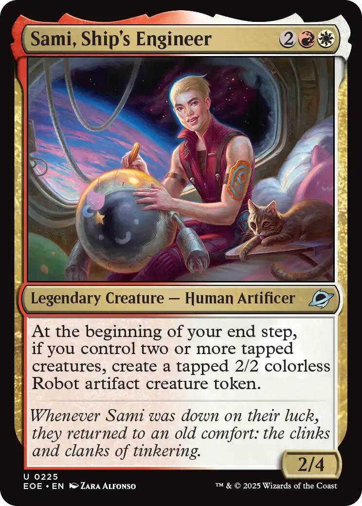 Image for Sami, Ship's Engineer (225) [Edge of Eternities] - Magic: The Gathering